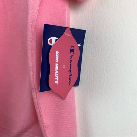 Champion x KNC Beauty Lightweight Cropped Tee '70s Knockout Champion Script 1X - Picture 10 of 12